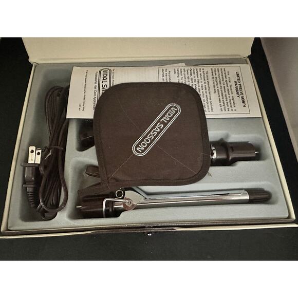 491 NOS 1987 Vidal Sassoon Professional Total Curling/Brush Iron System; PROP - Picture 6 of 6